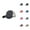 Black, variant on Sun Hats for Women Uv Protection Beach Hats for Women Washed Light Board Mesh Cap Baseball Cap Tongue Cap Sun Hat Fashionable Hundred Matching Solid Color Baseball Cap