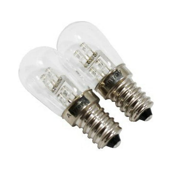 Anyray LED Night Light Bulb 0.36W (4W Equivalent) Warm White Candelabra Light Bulbs (2 Pack)