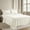 Cream, variant on Moonlight20015 Bed Sheet Set 1800 Series 3-Piece Deep Pocket Luxury Soft Microfiber Twin Black