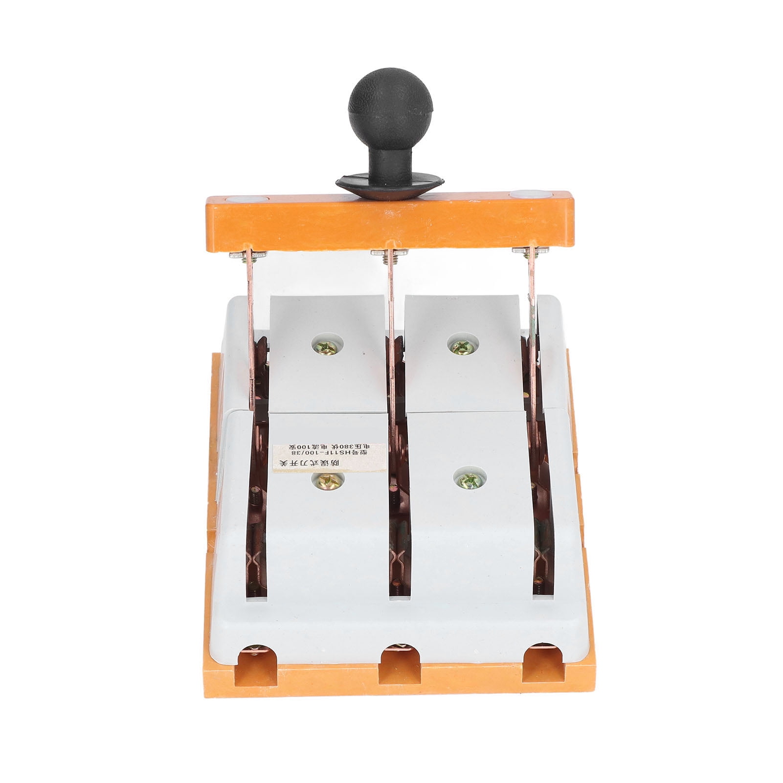 Knife Switch, 3 Pole Copper Guide Rail Electrical Knife Switch For