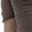 Dark Brown, variant on Dresses for Women Long Sleeve Slit Mesh Ruched Bodycon Maxi Dress Black L