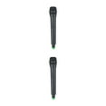 thumbnail image 1 of stanreset Artificial Handheld Microphone Kid Stage Performance Party Portable Simulation Plastic Mic Props Detectable Toy Big Tube Black 2Set, 1 of 6