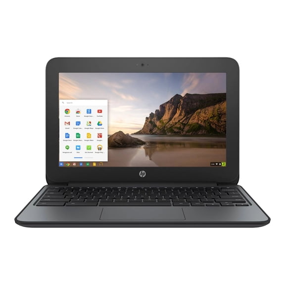 Restored Hp Chromebook 11 G4 - Intel Celeron N2840 - 4GB Ram 16GB Storage - Black (Refurbished)
