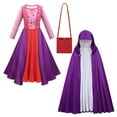 thumbnail image 2 of Girls Kids Sarah Sanderson Witch Costume Dress Halloween Cosplay Costume, 2 of 7
