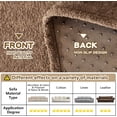 thumbnail image 4 of Dark Couch Covers for Sectional Sofa Couch Cover L Shape Couch Covers for Dogs Washable Couch Cover Banket Modern Sofa Slipcovers Super Soft Sofa Towel for Kids Pets ” x ”, 4 of 9