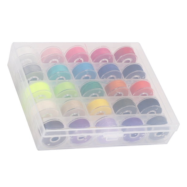 Hilo de coser BuyWeek Hilos de coser de colores con bobinas para máquina de coser