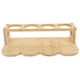 thumbnail image 4 of Bamboo Double Tier Display Shelf for Spice Bottles and Oilcans with NonSlip Design Khaki 2 Tier, 4 of 4
