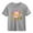 Gray, variant on Juslio Girl Cute T Shirts Casual Short Sleeved, Tops Comfortable Breathable Crew Neck Shirts Sizes 2-18