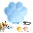 thumbnail image 4 of Botella de agua para perros, dispensador de agua portátil a prueba de fugas, accesorios de viaje para perros con cordón, cuencos para comida para perros, plástico apto para uso alimentario, 1 unidad, 4 of 4