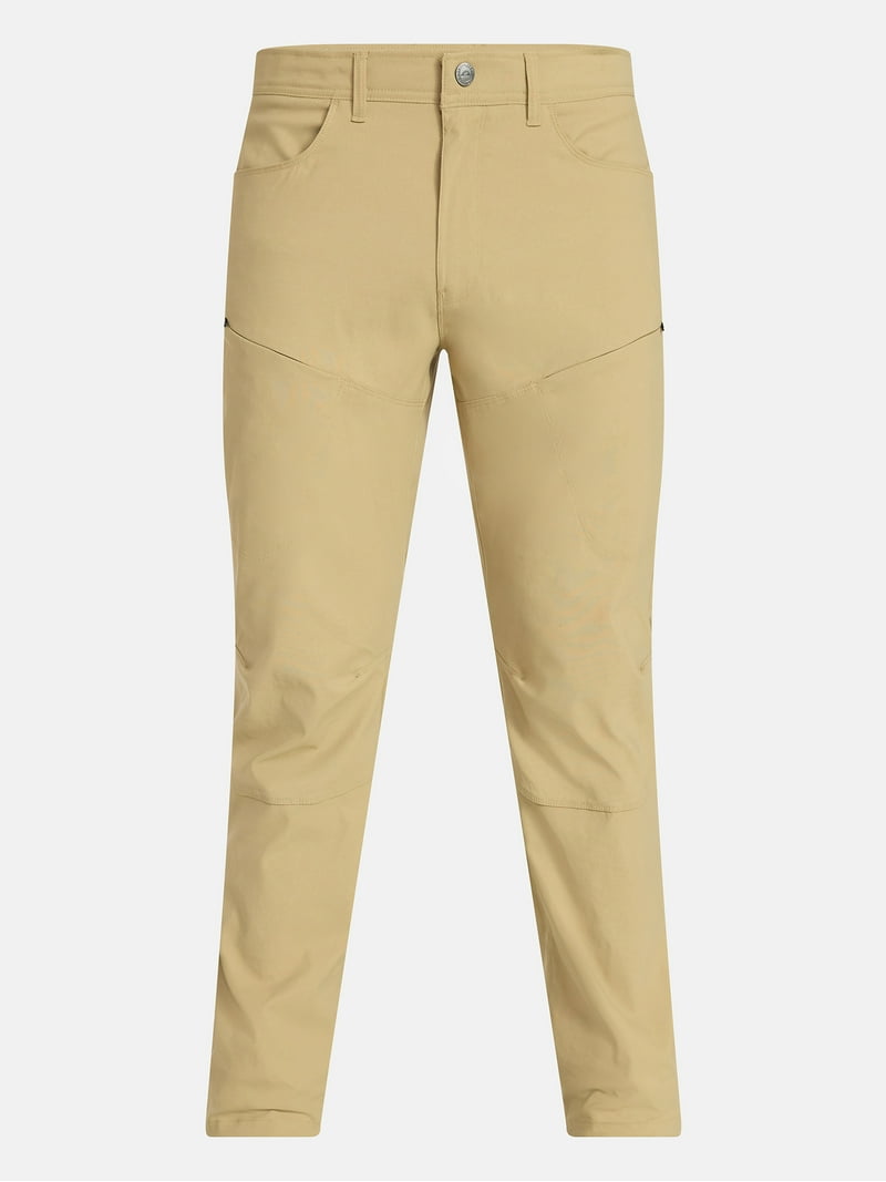 Ozark Trail Men's Hiking Pants, Sizes 30-46, Stretch, Water