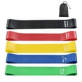 thumbnail image 1 of Yescom 5 Pack Resistance Loop Bands Set Workout Fitness Latex Bands Gym Home Yoga 80Lbs, 1 of 9