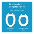 thumbnail image 6 of Carex Raised Toilet Seat with Quick Lock, Adds 4 in Height, White, 300 lb Limit, 6 of 8