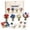 A003- C, variant on Beaded Bouquet DIY Kit, 4 Piece Patriotic July 4th 250th Anniversary Set, Independence Day Celebration Home Decor, Handmade Patriotic Craft for Holiday Display and Creative Hobby