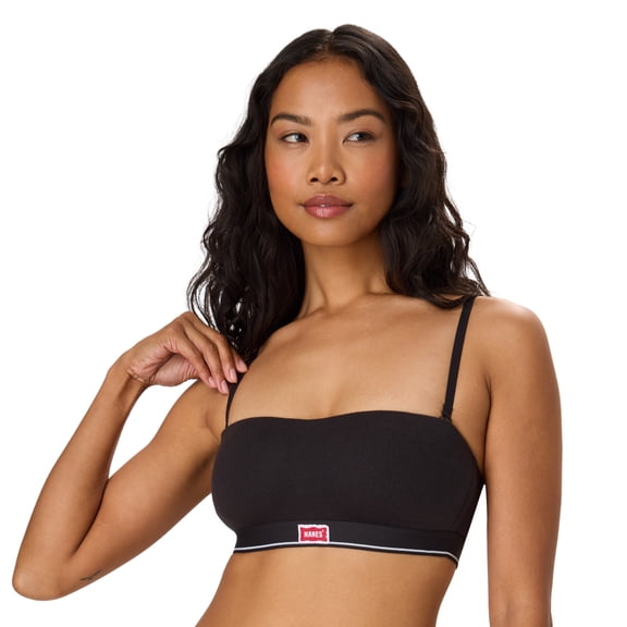 Hanes T-Shirt Bra, Originals Wireless Bandeau Bra, Mult-Way
