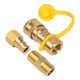 thumbnail image 3 of RV Propano Conector Adaptador 3/8 Pulgada Conexión Rápida Accesorio Portátil Fabricado en Latón Resistente Función de Instalación Fácil Adecuado para, 3 of 8