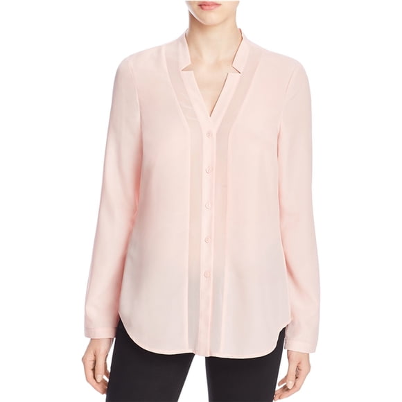 Camisa abotonada de Manga larga para mujer Finity rosa 10