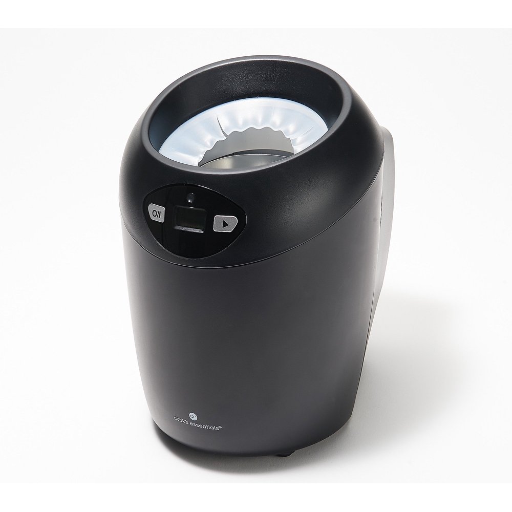 Cook's Essentials Electric Wine Bottle Chiller Model K51086 Black