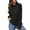 Black, variant on Brondbend Sweatshirts for Womens Hoodies for Women Long Sleeved Stripe Front Pocket Casual Sweater Pullover Loose Fit Fall Winter Going out Fashion Party Comfortable Top(Black)