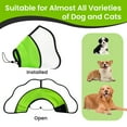 thumbnail image 3 of Dog Cone Collar Adjustable Fastener Tape Post-Surgery Recovery Soft Dog Cone Collar with Clear Splicing Cover, 3 of 7