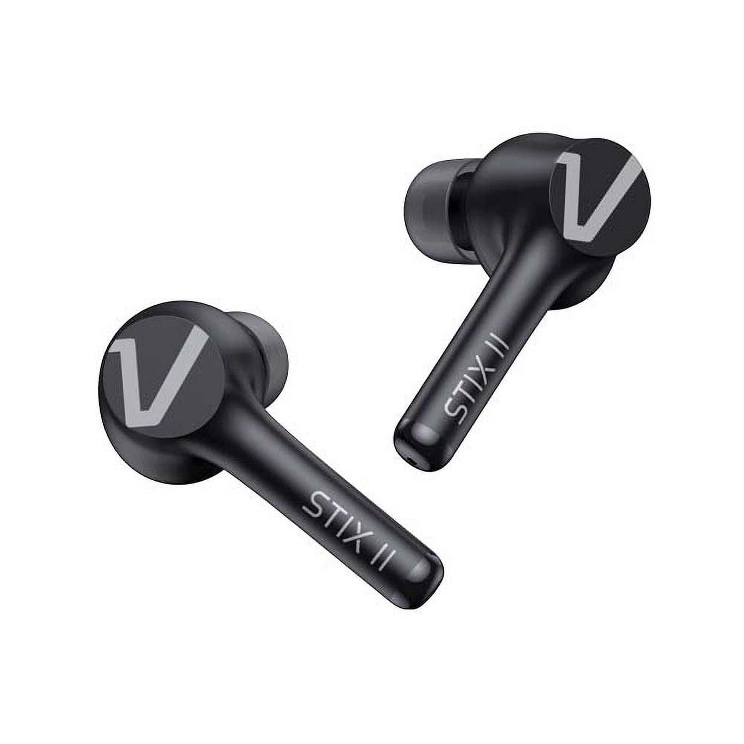 Écouteurs Bluetooth Veho STIX II sans fil véritables - Noir