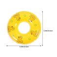 thumbnail image 2 of WHAMVOX 8pcs Micro Landscape Life Buoy Green PVC Floating Ring For Outdoor Adventure, 2 of 8