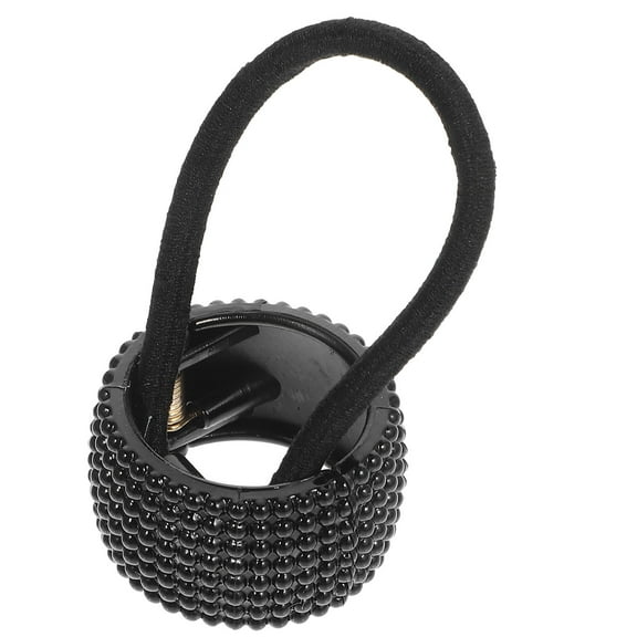 PENIKOKO Black Fashion Hair Band Ponytail Holder Elastic Tie for Everyday Styling