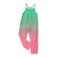 thumbnail image 6 of Tauxra Cute Summer Rompers,Girls Gradient Sleeveless Romper for Kids 5-14 Years,summer Pocket, 6 of 6