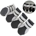 thumbnail image 1 of Botas de verano suaves y antideslizantes para proteger las patas de los cachorros, hechas de malla para aceras suave, transpirable y resistente al calor (talla L), 1 of 5