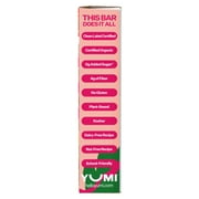 YUMI Organic Strawberry & Rhubarb Toddler Snack Bars - 5 Count, 3.7oz