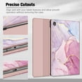thumbnail image 4 of Fintie Case for Samsung Galaxy Tab S6 Lite 10.4 Inch 2024/2022/2020 with S Pen Holder, Multiple Angle Portfolio Cover with Pocket Auto Sleep/Wake, Dreamy Marble, 4 of 9