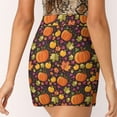 thumbnail image 4 of Fall Pumpkin Pattern Women's skirt Aesthetic skirts New Fashion Short Skirts Fall Autumn Pumpkins Leaves Fruit Harvest, 4 of 6