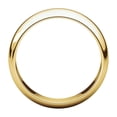 thumbnail image 2 of 10k Yellow Gold 6mm Half Round Band Ring - 5.7 Grams - Size 10.5, 2 of 2