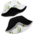 thumbnail image 3 of Bonnet de Pêcheur à Motif Banane Chapeau à Imprimé Fruit Réversible, 3 of 4