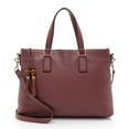 thumbnail image 1 of Pre-Owned Gucci Calfskin Bamboo Tassel Tote, 1 of 11