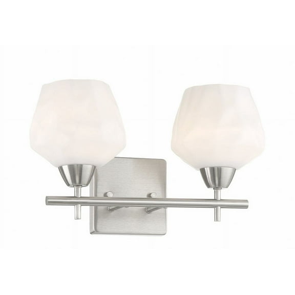 2 Light Bath Vanity-Brushed Nickel Finish Minka Lavery 3172-84