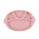 thumbnail image 1 of KAIYANG Bandeja divisoria de silicona reutilizable antideslizante sin BPA para alimentación infantil (rosa), 1 of 5