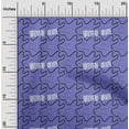 thumbnail image 2 of oneOone Velvet Medium Purple Fabric Travel Craft Projects Decor Fabric Printed By The Yard 58 Inch Wide, 2 of 5