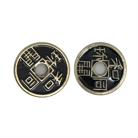 Black Expanded Shell Imitation Chinese Coin Trick by Rock Ridge Magic
