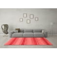 thumbnail image 3 of Ahgly Company Indoor Rectangle Abstract Red Modern Area Rugs, 4' x 6', 3 of 4