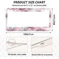 thumbnail image 4 of GZHJMY Vintage Flowers License Plate Frames Set of 2, Universal Aluminum License Plate Holders 2 Holes Car Tag Frames Automotive Exterior Accessories with Screw Caps Decorative, 4 of 7