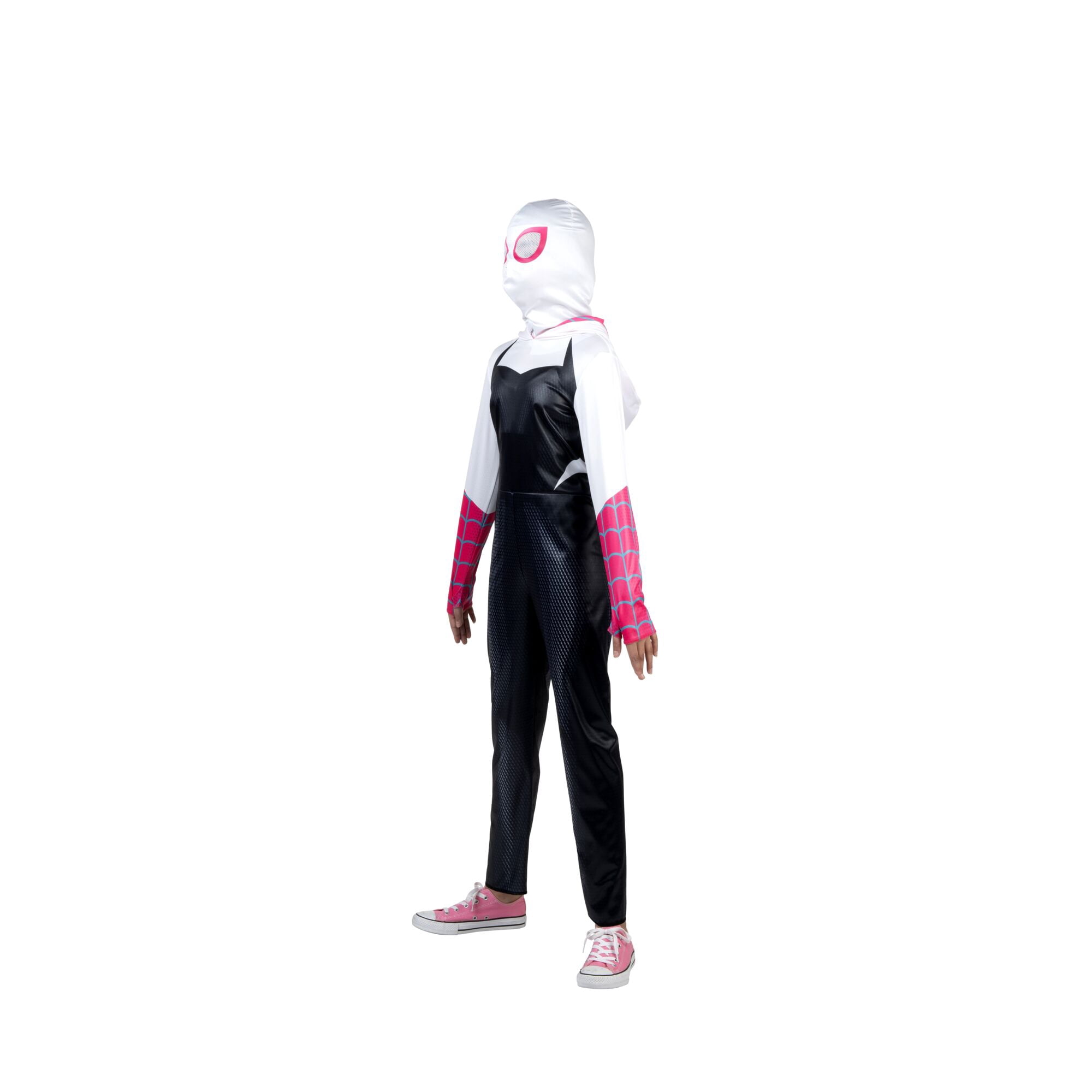 Marvel Spider Gwen Halloween Costume for Children, Girls' Size S (6), by Jazwares