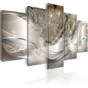 Yaserli 5PCS Canvas Wall Art Unframed Paintings Modern Wall Decor Abstract Pictures Artwork Canvas Art Bedroom Home Decor (Without Frame)