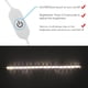 thumbnail image 5 of Luz Para Máquina De Coser, 18 Led, 4000K, 360Lm, Tira De Costura Superbrillante, Control De Cable Con Atenuador Táctil Y Fuente De Alimentación Usb Yuarrent HA017858-00, 5 of 6