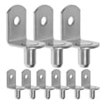 thumbnail image 6 of 100pcs Bookcase Shelf Bracket Pegs with Hole Shelf Support Pegs L-shaped Peg Pin, 6 of 7