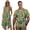 Hawaiian Flowers, variant on Garronmavis Matching Outfits for Couples Vacation Red Hibiscus Mens Short Sleeve Shirt Size M Polyester and Women's Tank Dress with Pocket Hawaiian Vacation Sundress