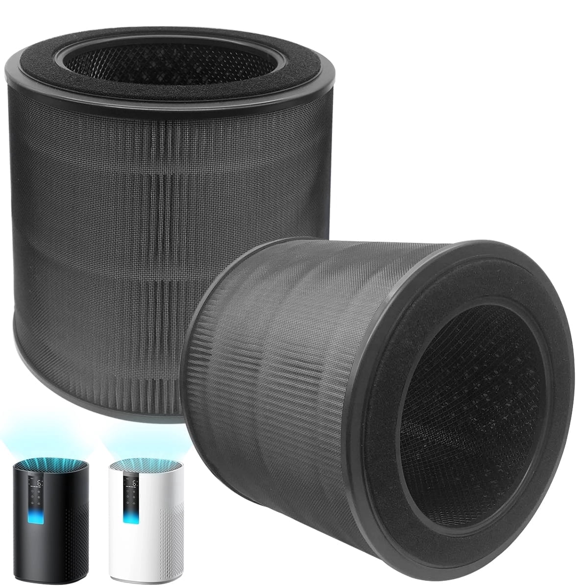 Home Times Replacement Filter Compatible with Dreo DR-HAP005S Air Purifier, True H13 HEPA Filter, Captures Dust, Pollen, Pet Dander and Smoke, 2 Pack
