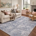 thumbnail image 3 of KUETH 9'X12' Area Rugs Machine Washable Rugs for Living Room, Non Slip Flat Pile Rug with Rubber Backing, Rug for Entryway Bedroom Dining Room Home Office, 3 of 3