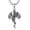 01-Dragon Sword Obsidian, variant on Gothic Dragon Sword Necklace for Men Women 925 Sterling Silver Dragon Wrapped Sword Cross Pendant with Obsidian Dark Gothic Jewelry