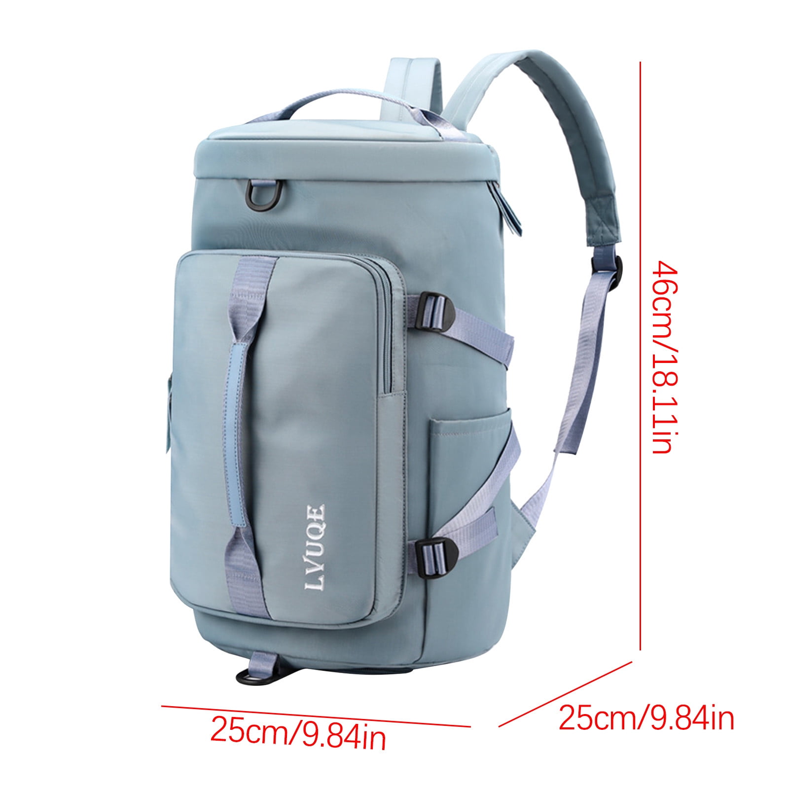 SPOORYYO Gym Bag Sports Fitness Bag Travel in Style with a Compact Yoga Fitness Backpack