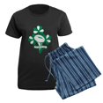 thumbnail image 5 of CafePress - Football1 Pajamas - Women's Short Sleeve Print T-Shirt and Pants Dark Cotton Pajama Set, 5 of 7